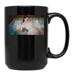 Here Lies Ethel Cain Merch Black Coffee Mug, Gift Coffee Mug