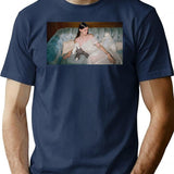 Here Lies Ethel Cain Merch Premium Heavyweight Cotton T-Shirt - Navy