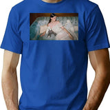 Here Lies Ethel Cain Merch Premium Heavyweight Cotton T-Shirt - Blue