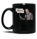 Hey Assbutt - Castiel Black Coffee Mug, Gift Coffee Mug