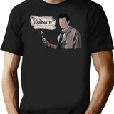 Hey Assbutt - Castiel Premium Heavyweight Cotton T-Shirt - Black