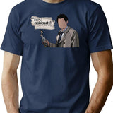 Hey Assbutt - Castiel Premium Heavyweight Cotton T-Shirt - Navy