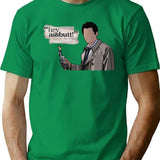 Hey Assbutt - Castiel Premium Heavyweight Cotton T-Shirt - Green