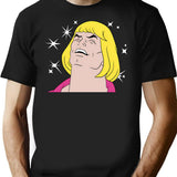 Heyyeyaaeyaaaeyaeyaa Meme T-Shirt for Men & Women, T-Shirts Graphic Tee - Black