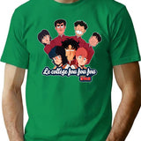 High School Kimengumi Le College Fou Fou Fou 2 T-Shirt for Men & Women, T-Shirts Graphic Tee - Green