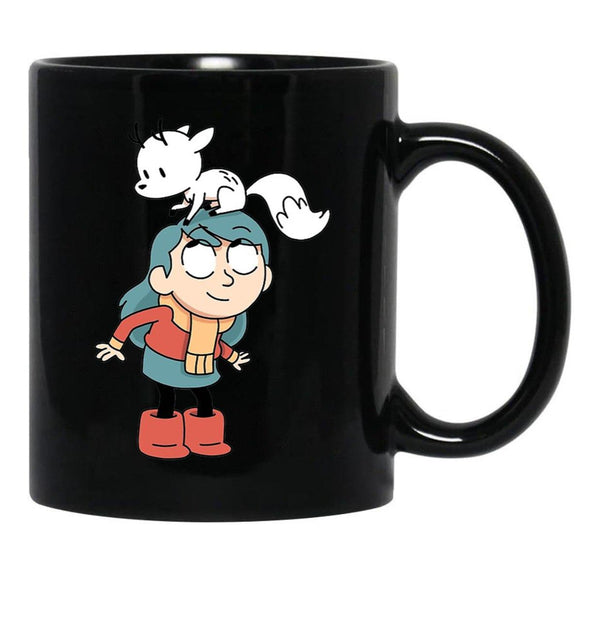 Hilda and Twig Hilda Black Coffee Mug, Gift Coffee Mug - Black