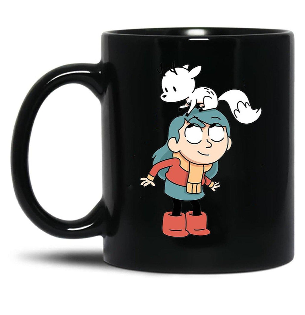 Hilda and Twig Hilda Black Coffee Mug, Gift Coffee Mug