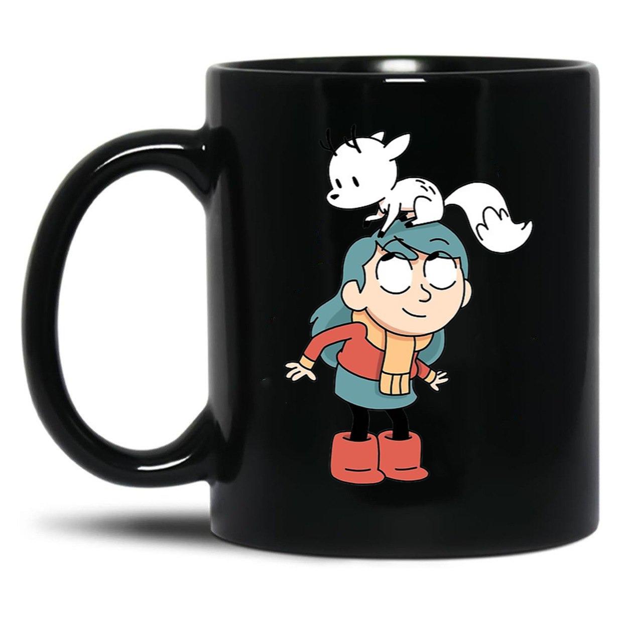 Hilda and Twig Hilda Black Coffee Mug, Gift Coffee Mug