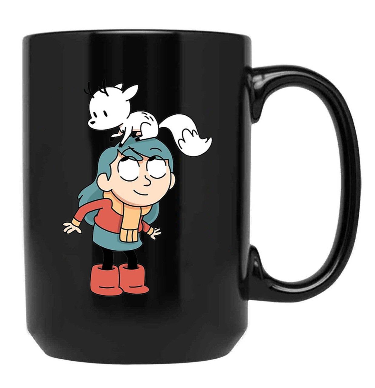 Hilda and Twig Hilda Black Coffee Mug, Gift Coffee Mug