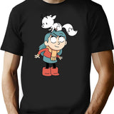 Hilda and Twig Hilda Premium Heavyweight Cotton T-Shirt - Black