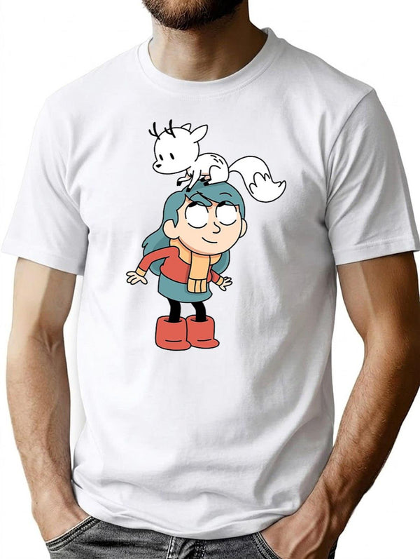 Hilda and Twig Hilda Premium Heavyweight Cotton T-Shirt - White