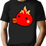 Hinotamatchi T-Shirt for Men & Women, T-Shirts Graphic Tee - Black