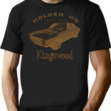 Holden Hq Kingswood T-Shirt for Men & Women, T-Shirts Graphic Tee - Black