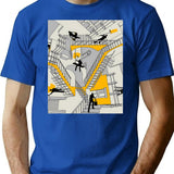 Home Improvement Dimension T-Shirt for Men & Women, T-Shirts Graphic Tee - Blue