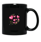 Honeymoon T Shirt Lovingly Black Coffee Mug, Gift Coffee Mug - Black