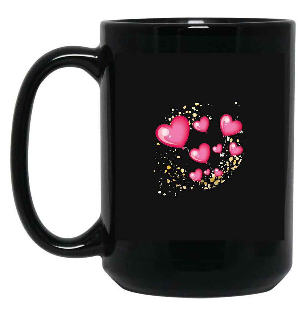 Honeymoon T Shirt Lovingly Black Coffee Mug, Gift Coffee Mug