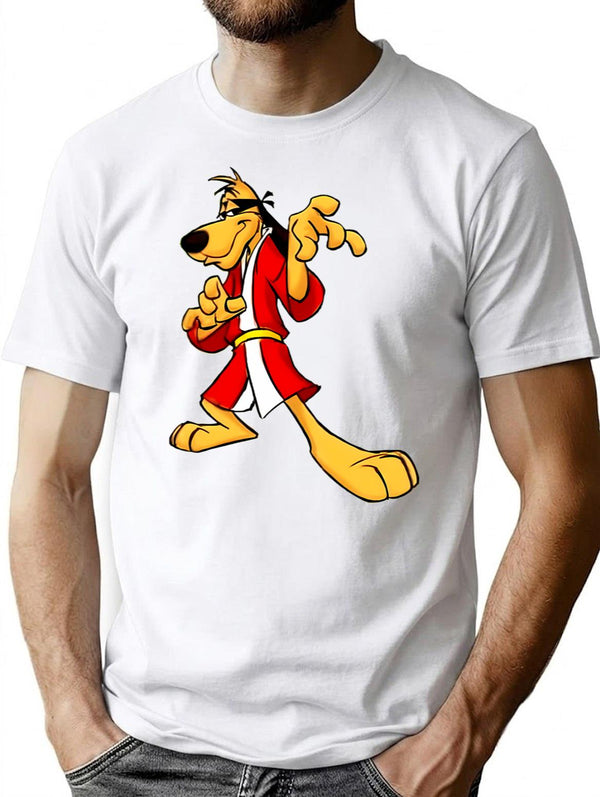 Hongkong Phooey Kungfu T-Shirt for Men & Women, T-Shirts Graphic Tee - White