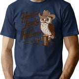 Hootin Leads To Hollerin T-Shirt for Men & Women, T-Shirts Graphic Tee - Navy