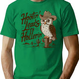 Hootin Leads To Hollerin T-Shirt for Men & Women, T-Shirts Graphic Tee - Green