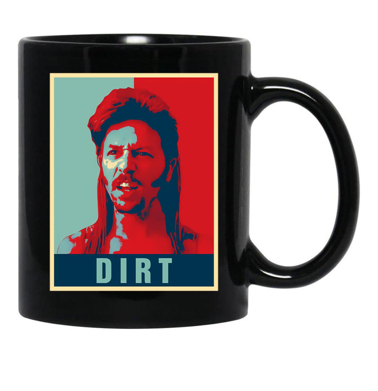 Hope Style Joe Dirt Pop Art Gift For Fans Black Coffee Mug - Black