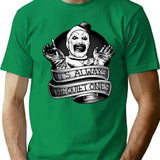 Horror Movie Terrifier 3 T-Shirt for Men & Women, T-Shirts Graphic Tee - Green