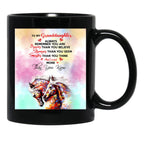 Horse Granddaughter You Are Loved More Than You Know Black Coffee Mug, Gift Coffee Mug - Black