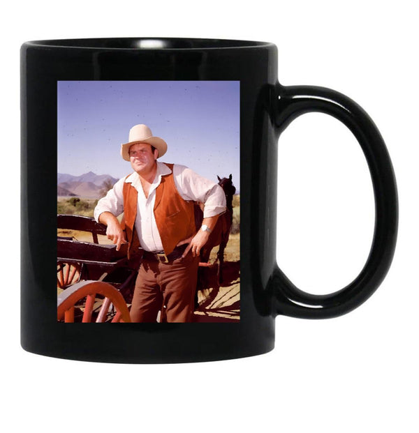 Hoss Bonanza Black Coffee Mug, Gift Coffee Mug - Black