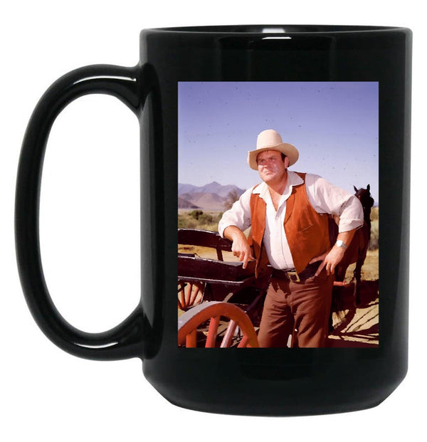 Hoss Bonanza Black Coffee Mug, Gift Coffee Mug - Black