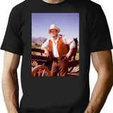 Hoss Bonanza Premium Heavyweight Cotton T-Shirt - Black