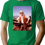Hoss Bonanza Premium Heavyweight Cotton T-Shirt - Green