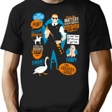 Hot Fuzz Quotes T-Shirt for Men & Women, T-Shirts Graphic Tee - Black