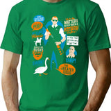 Hot Fuzz Quotes T-Shirt for Men & Women, T-Shirts Graphic Tee - Green