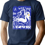 Hot Fuzz Swan Premium Heavyweight Cotton T-Shirt - Navy