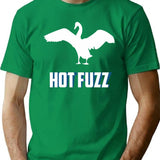 Hott Fuzz Minimal Premium Heavyweight Cotton T-Shirt - Green