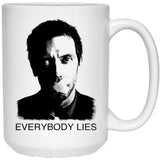 House Everybody Lies White Coffee Mug, Gift Coffee Mug