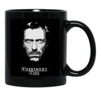 House M.D. - Everybody Lies Ex Black Coffee Mug, Gift Coffee Mug - Black