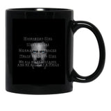 House M.D Quotes Black Coffee Mug, Gift Coffee Mug - Black