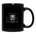House M.D Quotes Black Coffee Mug, Gift Coffee Mug - Black