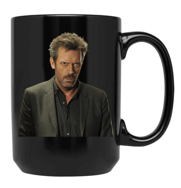 House M.D (1) Black Coffee Mug, Gift Coffee Mug
