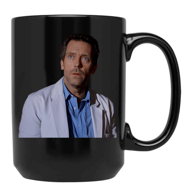 House M.D (2) Black Coffee Mug, Gift Coffee Mug