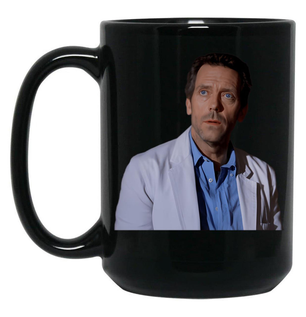 House M.D (2) Black Coffee Mug, Gift Coffee Mug