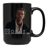 House Md (2) Black Coffee Mug, Gift Coffee Mug