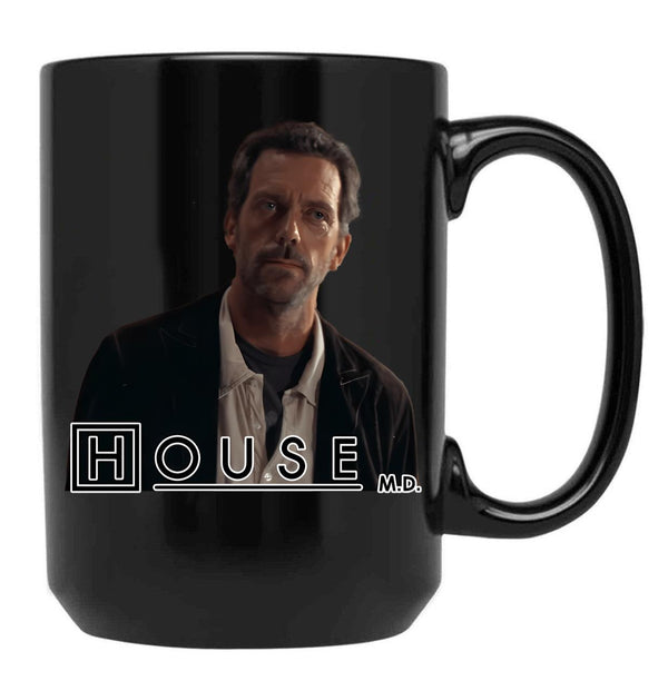 House Md (2) Black Coffee Mug, Gift Coffee Mug