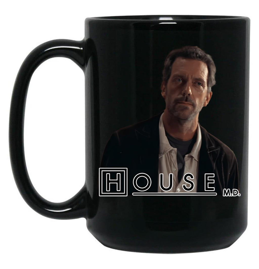House Md (2) Black Coffee Mug, Gift Coffee Mug