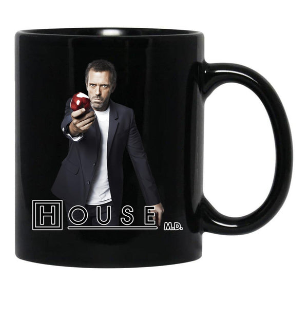 House Md (4) Black Coffee Mug, Gift Coffee Mug - Black