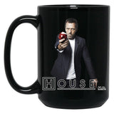 House Md (4) Black Coffee Mug, Gift Coffee Mug