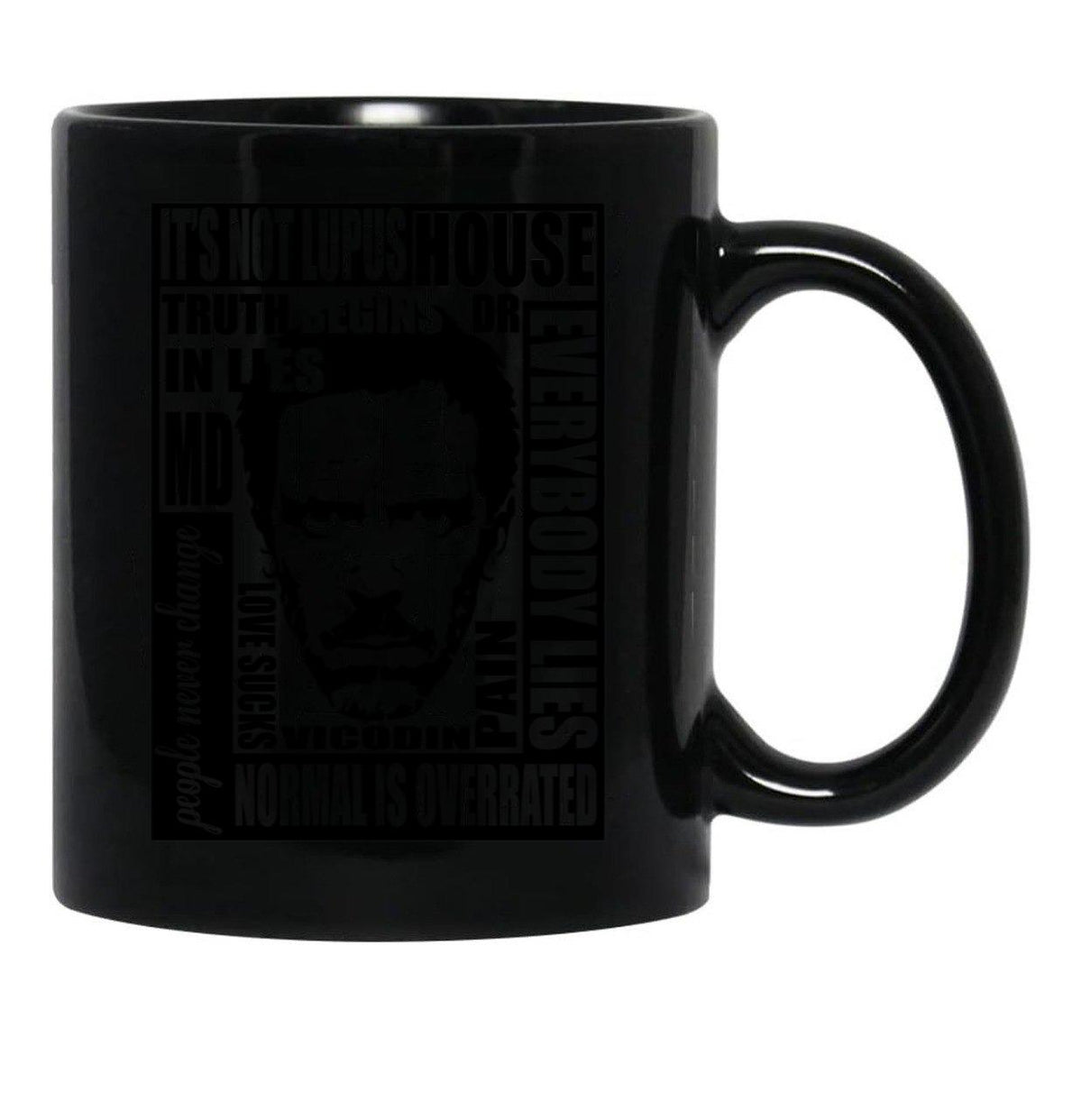 House Md (5) Black Coffee Mug, Gift Coffee Mug - Black