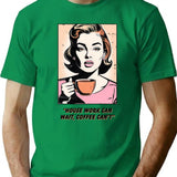 House Work Can Wait T-Shirt for Men & Women, T-Shirts Graphic Tee - Green