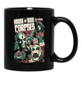 House of 1000 Corpses Fried Chicken and Gasoline Black Coffee Mug, Gift Coffee Mug - Black