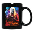 House of 1000 Corpses No Funny Books Black Coffee Mug, Gift Coffee Mug - Black